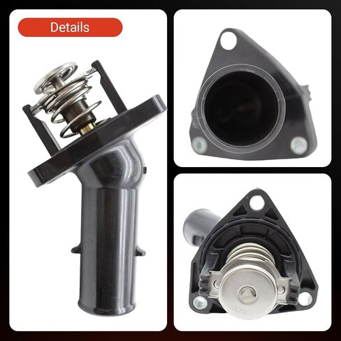 غطاء منظم حرارة مبرد المحرك 16031-0P010 متوافق مع Toyota 4Runner 2003-2014 FJ Cruiser 2007-2014 Tacoma 2005-2014 Tundra 2005-2014 يستبدل 16031-31010 16031-31011 in Saudi Arabia