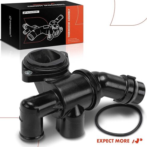 مجموعة مبيت منظم حرارة سائل تبريد المحرك A-Premium متوافقة مع Audi TT Quattro 2012-2013، TTS Quattro 2009-2015 وVolkswagen Golf R 2012-2013، 2.0L in Saudi Arabia