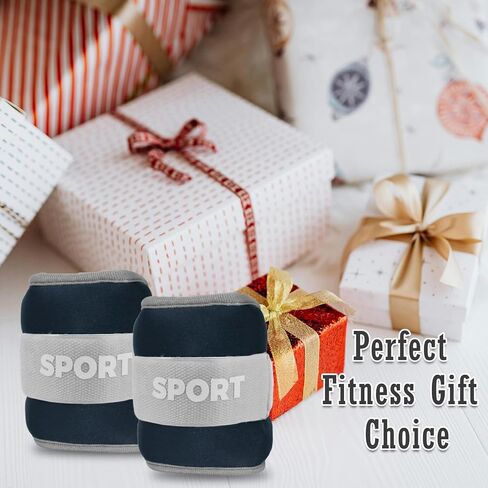 [2-pack] 4lb Wrist Weight & 6lb Ankle Weight in One Set, Adjustable Arm Leg Weight for Men, Women, Strength Weighted for Yoga, Walking, Daily Workouts, Cardio, Gym in Saudi Arabia