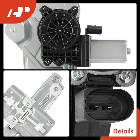 A-Premium Electric Power Window Regulator with Motor Compatible with Ford Explorer 2011-2015, Police Interceptor Utility 2013-2015, Front Right Passenger Side in Saudi Arabia