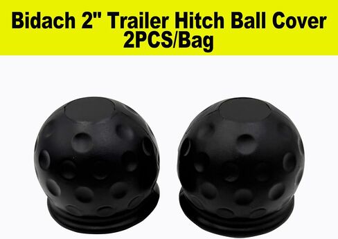 Trailer Hitch Ball Cover, 2 Inch/50mm, Golf Ball Design,(Blue) 2PCS/Bag in Saudi Arabia