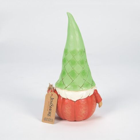 Enesco Jim Shore Heartwood Creek Halloween Collection Pumpkin Trick or Treat تمثال جنوم - راتنج حجري مطلي يدويًا مصنوع يدويًا من التماثيل الهالوين لديكور المنزل، 6.97 بوصة in Saudi Arabia