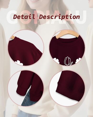 Christian Sweatshirts for Women Religious Shirts Faith Hoodie Jesus Sweatshirt Floral Long Sleeve Pullover in Saudi Arabia