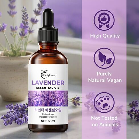 Peppermint Essential Oil - 100% Pure Natural Premium Grade for Aromatherapy Diffuser, DIY Skincare & Hair Care - Invigorating & Refreshing Scent for Focus - 60ml with Dropper, Huge Bottle in Saudi Arabia