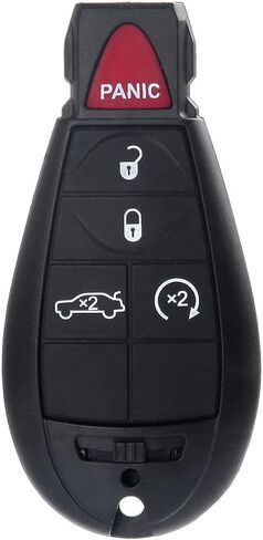 Key Fob Keyless Entry Remote for Charger Durango Ram 1500 for Grand Cherokee for Journey for Magnum for Ram 2500 for 300 for Commander 08-2014 56046639AC 56046639AD 56046639AE 68043592AA 433MHZ -1Pcs in Saudi Arabia