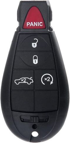 Key Fob Keyless Entry Remote for Charger Durango Ram 1500 for Grand Cherokee for Journey for Magnum for Ram 2500 for 300 for Commander 08-2014 56046639AC 56046639AD 56046639AE 68043592AA 433MHZ -1Pcs in Saudi Arabia