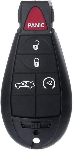 Key Fob Keyless Entry Remote for Charger Durango Ram 1500 for Grand Cherokee for Journey for Magnum for Ram 2500 for 300 for Commander 08-2014 56046639AC 56046639AD 56046639AE 68043592AA 433MHZ -1Pcs in Saudi Arabia