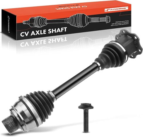 A-Premium CV Axle Shaft Assembly Compatible with Audi Q7 2015-2022, Q8 2019-2020, Automatic Transmission, Front Left or Right, Replace# 4M0407271, 4M0407271D in Saudi Arabia