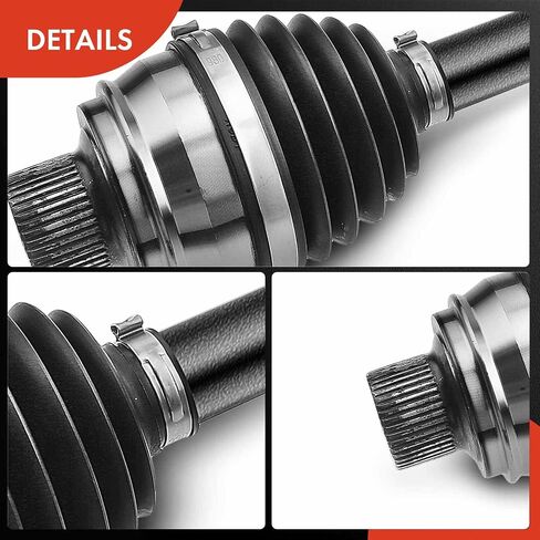 A-Premium CV Axle Shaft Assembly Compatible with Audi Q7 2015-2022, Q8 2019-2020, Automatic Transmission, Front Left or Right, Replace# 4M0407271, 4M0407271D in Saudi Arabia