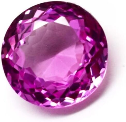 9 Ct Natural Pink Sapphire Round Cut Loose Gemstone for Jewellery Making in Saudi Arabia