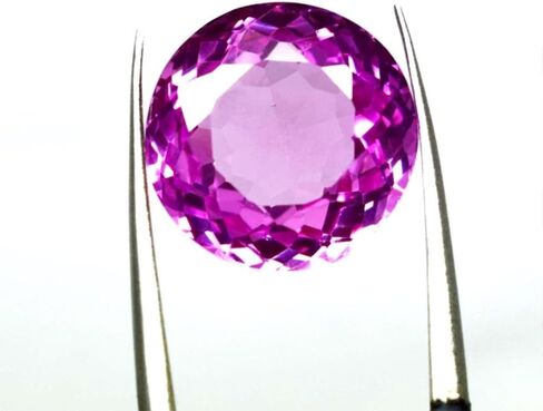 9 Ct Natural Pink Sapphire Round Cut Loose Gemstone for Jewellery Making in Saudi Arabia