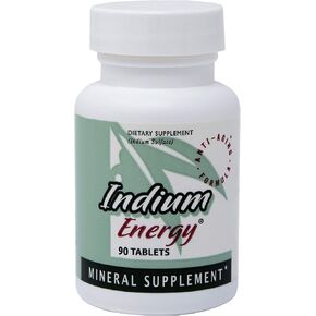 EAST PARK Research - Indium Energy - All Natural Indium Powerful Anti-Aging Support - Helps Increase Energy and Supports Mental Clarity, Sleep, Joints and Overall Sense of Well-Being - 90 Capsules in Kuwait