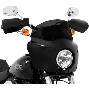 MEP86510 Windshield for Road Warrior Fairing - 7in. - Dark Black Smoke in Saudi Arabia