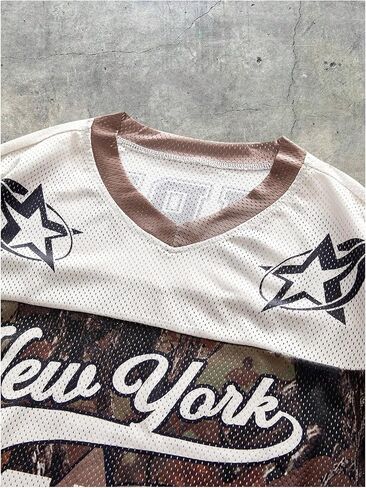 SOLY HUX Jersey Shirts for Men Y2k Short Sleeve Camo Graphic Tees Streetwear Summer Outfits in Saudi Arabia