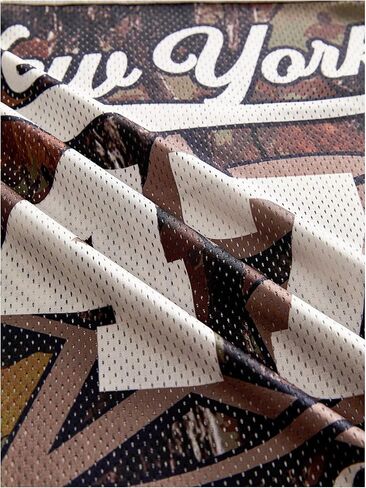 SOLY HUX Jersey Shirts for Men Y2k Short Sleeve Camo Graphic Tees Streetwear Summer Outfits in Saudi Arabia