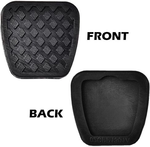 Brake and Clutch Pedal Pad Kit, Compatible with Honda Accord 1976-2015,Fit Civic 1984-2015,Fit CRX 1984-1990,Fit CRV 2002-2006,Fit Element 2003-2010,Fit Prelude 1979-2001, Rubber Brake Pedal Covers in Saudi Arabia