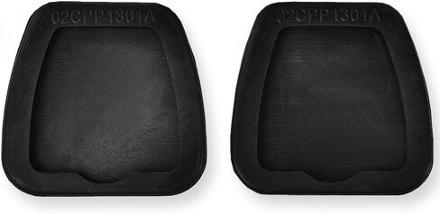 Brake and Clutch Pedal Pad Kit, Compatible with Honda Accord 1976-2015,Fit Civic 1984-2015,Fit CRX 1984-1990,Fit CRV 2002-2006,Fit Element 2003-2010,Fit Prelude 1979-2001, Rubber Brake Pedal Covers in Saudi Arabia