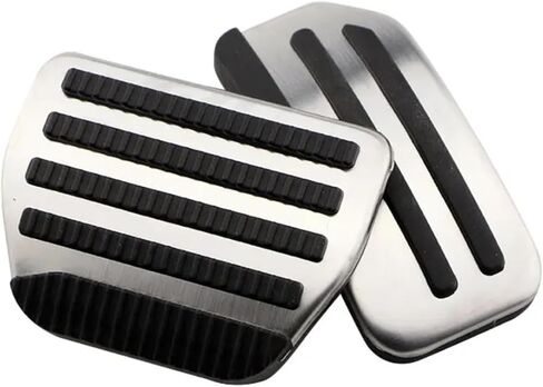 Fit for Nissan Versa 2012-2013,Gas and Brake Pedals Covers,Car Pedal Covers,Auto Aluminum Pedal Covers Accessories, Non-Slip Accelerator Brake Foot Rest Pedal in Kuwait
