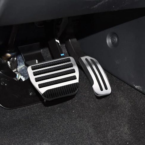Fit for Nissan Versa 2012-2013,Gas and Brake Pedals Covers,Car Pedal Covers,Auto Aluminum Pedal Covers Accessories, Non-Slip Accelerator Brake Foot Rest Pedal in Kuwait