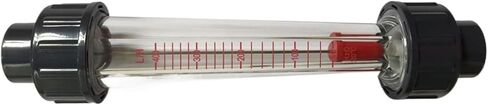 1 قطعة LZS-15 تدفق متر 40-400L/H البلاستيك أنبوب السائل المياه مقياس دوار تدفق قياس أدوات DN15 أنبوب 202 مللي متر in Saudi Arabia