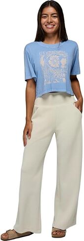 prAna Women's Shea Hot Spell Wide Leg Pants in Saudi Arabia