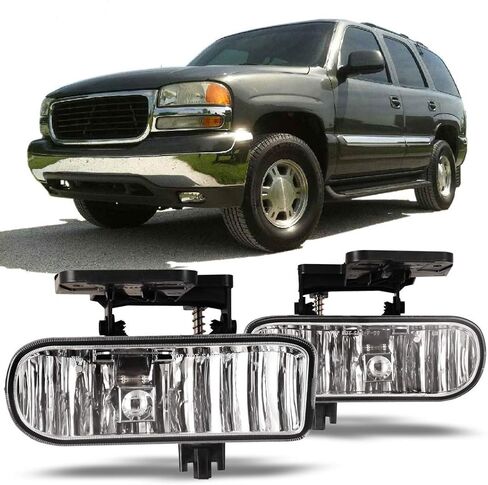مصابيح الضباب للسائق والركاب Vspec Sierra Yukon بديلة لشاحنة صغيرة 10385054 10385055 in Saudi Arabia