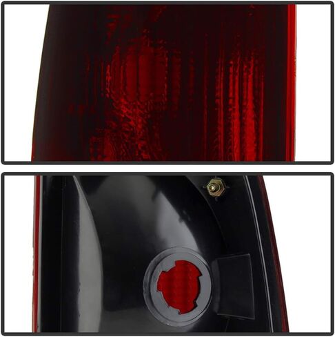 ACANII - For 1997-2003 Ford F150 99-07 F250 F350 SuperDuty Red Smoke Tail Lights Brake Lamps in Saudi Arabia