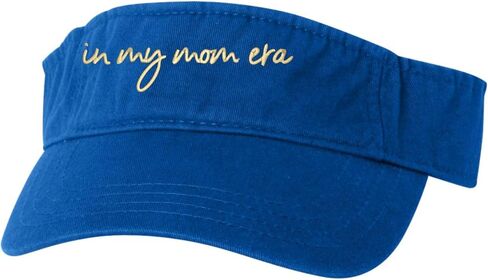 Go All Out in My Mom Era Script Idea Bucket Ponytail Visor Embroidered Cap Dad Hat in Kuwait