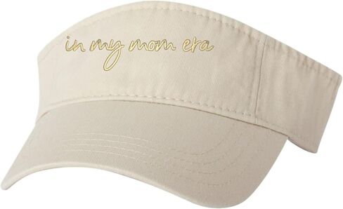 Go All Out in My Mom Era Script Idea Bucket Ponytail Visor Embroidered Cap Dad Hat in Kuwait