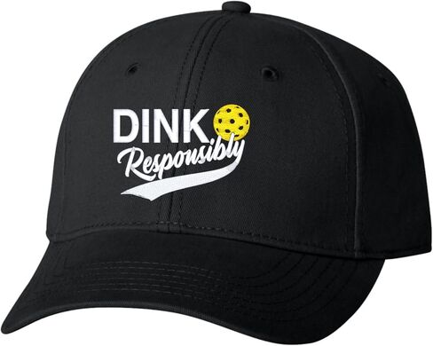 قبعة Go All Out Dink المسؤولة والمضحكة من Pickleball Dad Deluxe Trucker Flatbill قبعة بيسبول منظمة ومطرزة in Saudi Arabia