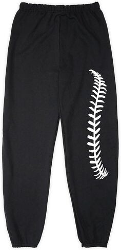 Baseball Stitches Sweatpants | Baseball Apparel by ChalkTalk Sports | Multiple Colors | Youth and Adult Sizes in Saudi Arabia