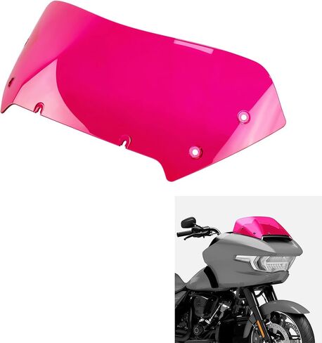 TCMT Green Front Windscreen Windshield Fit For Harley CVO Road Glide FLTRXSE 2023-2025 in Saudi Arabia