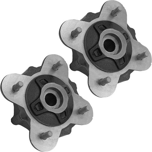Caltric Front Wheel Hub Compatible with Polaris Ranger XP 1000 EPS 2019-2025 / NSTR ULTIMATE 2020-2025 / Ranger Crew XP 1000 2024-2025 / NSTR Ultimate 2021-2022 x2 in Saudi Arabia