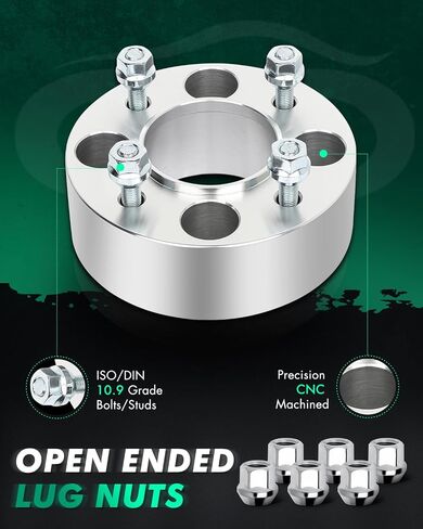 SCITOO 2X 4x110 Wheel Spacers hubcentric with 10x1.25 74.1mm 2" 4 Lug fits for 2001-2005 for Traxter 500 2002-2009 for Ozark 250 in Saudi Arabia