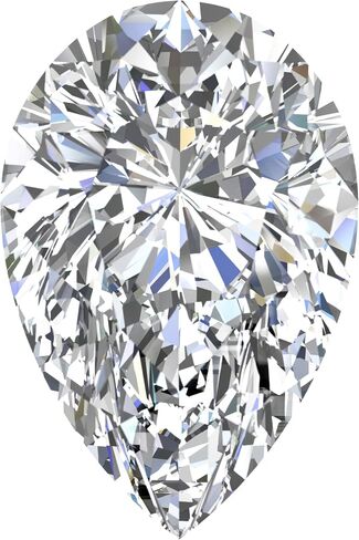 IGI Certified 1 to 5 Carat Loose Lab Grown Diamond, Pear Shape, E-F Color, VVS-VS Clarity, Real Diamond for Making Precious Fine Jewelry - Rings, Necklaces, Earrings in Saudi Arabia