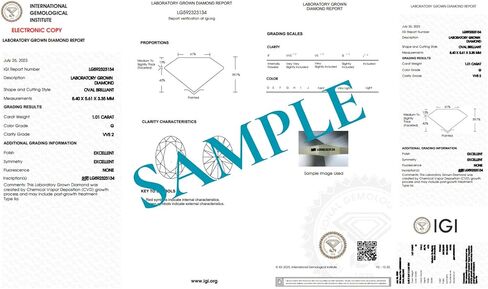 IGI Certified 1 to 5 Carat Loose Lab Grown Diamond, Pear Shape, E-F Color, VVS-VS Clarity, Real Diamond for Making Precious Fine Jewelry - Rings, Necklaces, Earrings in Saudi Arabia
