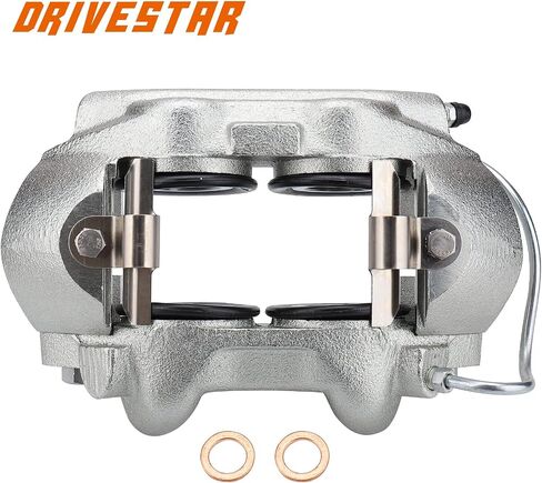 DRIVESTAR 184404 184405 Front Brake Calipers for 1967 Ford Fairlane, Falcon, Mustang, Ranchero, 1967 Mercury Comet, New Disc Brake Calipers Pair in Saudi Arabia