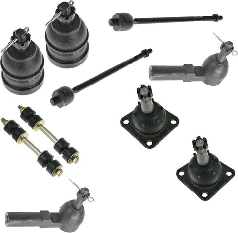 طقم قضيب ربط أمامي لمفصل كروي 10 قطع مختومة لشيفي كامارو 5.7L 93-02 و3.4L 93-95 و3.8L 95-02، لبونتياك فايربيرد 5.7L 93-02 و3.4L 93-95 و3.8L 95-02 in Kuwait