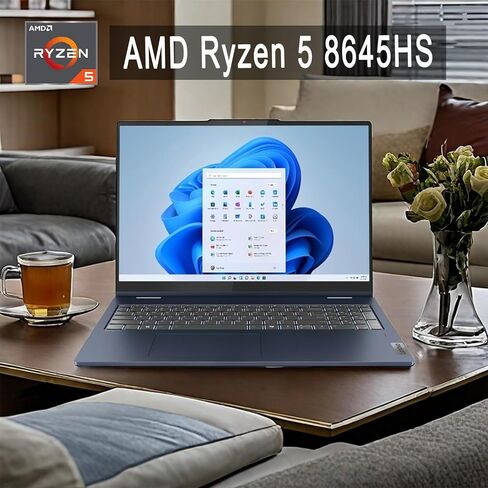 Lenovo Ideapad 5 Slim - 16 "Wuxga (1920 × 1200) جهاز كمبيوتر محمول على شاشة تعمل باللمس - 8cores AMD Ryzen 7 8845HS - 16GB LPDDR5X -6400 Memory - 2TB PCIE SSD - Windows 11 Home - W/Mouse Pad in Saudi Arabia