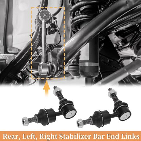 X AUTOHAUX 2pcs Rear Sway Bar Links Stabilizer Link Kit for Ford Focus 2015-2018 for Ford C-Max 2015-2018 Suspension Kit No.K750465 in Saudi Arabia