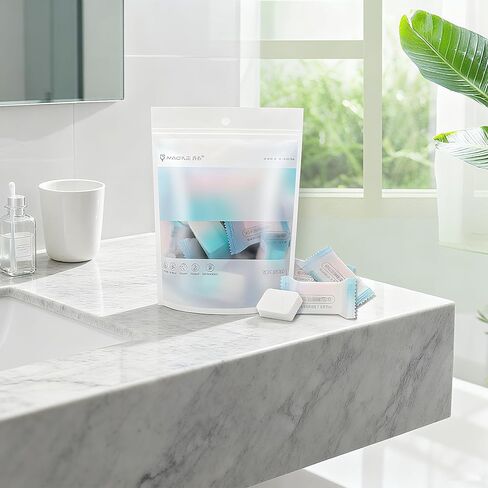 مناشف حمام للاستعمال مرة واحدة، 6 قطع منشفة حمام كبيرة للسفر مقاس 55 * 28 بوصة، منشفة مضغوطة لأساسيات السفر - مناشف محمولة للاستعمال مرة واحدة للسفر على الشاطئ والاستحمام والمشي لمسافات طويلة والسباحة والتخييم في الفندق in Kuwait