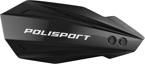 Polisport Bullit Handguard for Motocross Motorcycles–for Rieju MR250/MR300 (2021-26) – 2 Lever Mounting Systems, Durable, Easy to Install, Supermoto, Motard, Dirt Bikes & Off-Road Protection- Black in Saudi Arabia