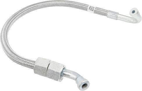 Hose Flexible Turbo Oil Feed Tube Compatible with Cummins 6C 8.3C ISC ISL 8.3L Replace 3945679 in Saudi Arabia