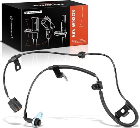 A-Premium Rear Right ABS Wheel Speed Sensor Compatible with Mitsubishi L200 2016 2017 2018 2019 2020 2021 2022 2023 - Rear Right Passenger Side, Replace# 4670B008 in Saudi Arabia