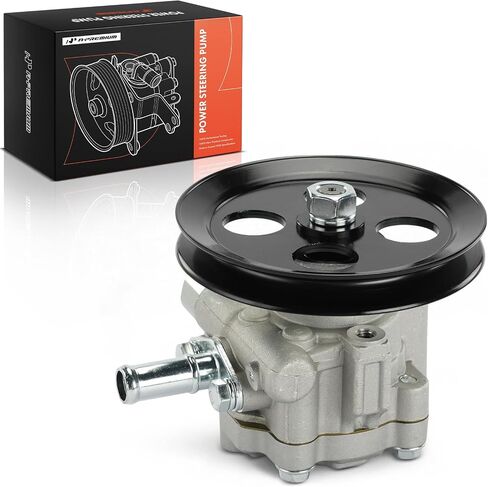 A-Premium Power Steering Pump, with Pulley, Compatible with Nissan Frontier 1998-2004/2006-2008/2011 2.4L, Xterra 2000-2004 2.4L in Saudi Arabia