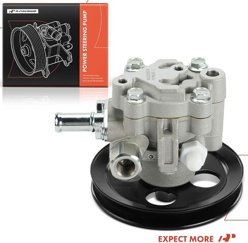 A-Premium Power Steering Pump, with Pulley, Compatible with Nissan Frontier 1998-2004/2006-2008/2011 2.4L, Xterra 2000-2004 2.4L in Saudi Arabia