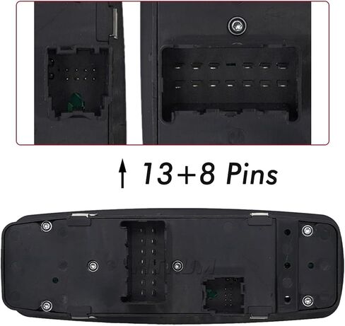 68271203AB Glass Lifter Master Left Driver Window Switch 56046568AC 68271217AA 1Pcs in Saudi Arabia