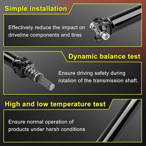 Front Drive Shaft Fit for GMC Sierra 1500 2007-2013, Fit for Yukon, Yukon XL 1500 & Cadillac Escalade ESV, Escalade EXT 2007-2014, AWD, Replace# 22845693 in Saudi Arabia