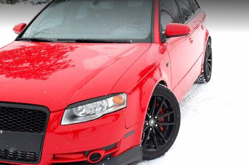 عجلة Konig OVERSTEER باللون الأسود اللامع مع طلاء وTPMS (18 × 9. بوصة /5 × 114 مم، إزاحة 35 مم) in Kuwait