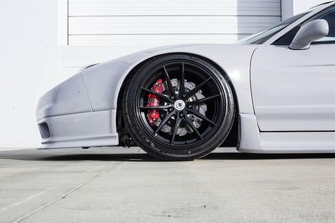 عجلة Konig OVERSTEER باللون الأسود اللامع مع طلاء وTPMS (18 × 9. بوصة /5 × 114 مم، إزاحة 35 مم) in Kuwait